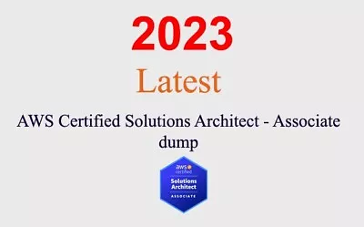 AWS Solutions Architect Associate SAA-C03 Dump GUARANTEED (1 Month Update) • $20