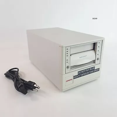 Vintage Compaq DLT8000 40/80GB Ext. Drive 152728-002 154872-002 TH8AL-CM E4249 • $63.38