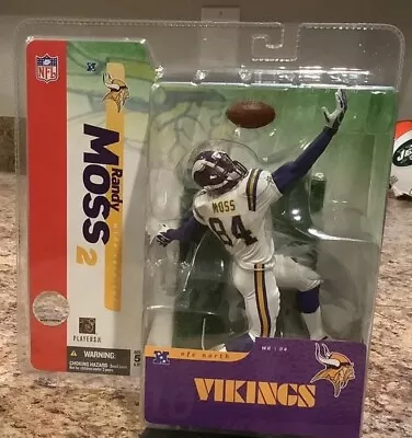 Minnesota Vikings Randy Moss NFL Mcfarlane Series 10 NIB • $25