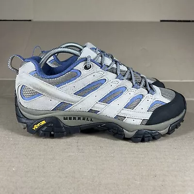 Merrell Moab 2 Vent Hiking Trail Shoes Aluminum Marlin J06018 Womens Size 10 New • $39.95