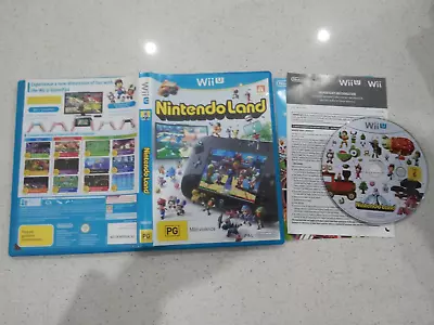 Nintendo Land Wii U Game USED PAL Region VGC • $9.99