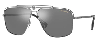 $358.60 • Buy Versace VE 2242 Ruthenium/Grey 61/13/145 Men Sunglasses
