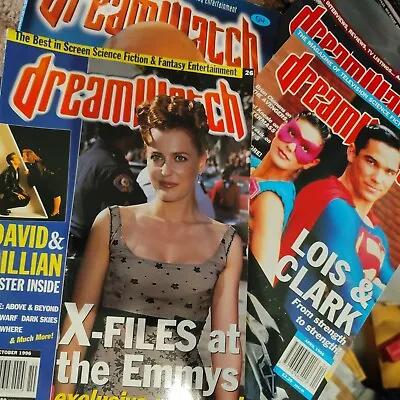 Dreamwatch Magazine Bundle Of 40 X Files Babylon 5 Star Wars Star Trek 1995-2000 • £19.99