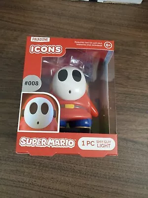 Super Mario Bros Night Light Paladone Icons #008 Shy Guy • $17.10