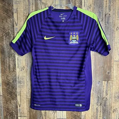 Manchester City Training Soccer Jersey Nike Men’s Sz S • $20