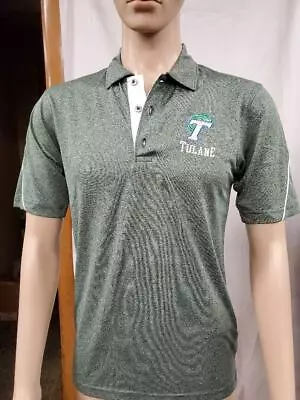 Tulane Mens Polo T-shirt Assorted Sizes # 411 • $13.99