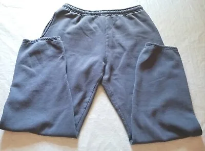 Mens Navy Blue Athletic Works Sweat Pant/Joggers Workout Pants Size L/G 36/38 • $11