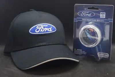 FORD License Cap Adult Hat One Size Brand New Tagged Duncan Yoyo 69 Mustang Mach • $29.99
