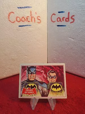 1966 Topps Batman Puzzle Back #16A PORTABLE BAT SIGNALS • $1.99