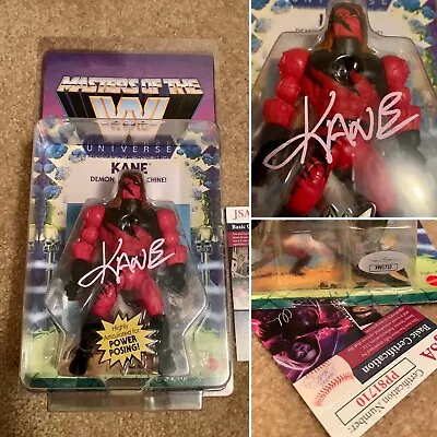 Masters Of The WWE Universe Signed Kane Big Red JSA Autograph Wave 6 Protector • $89.99