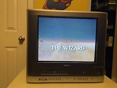 $150 • Buy ⭐️VTG Toshiba CRT MW20F52 20” TV VCR VHS/DVD Player Combo Retro Gaming No Remote