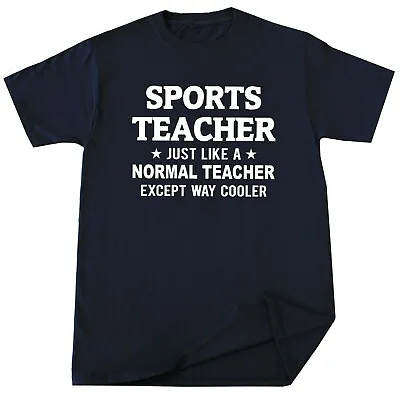Sports Teacher T-shirt Baseball Football Basketball Volleyball Christmas Gift  • $19.99