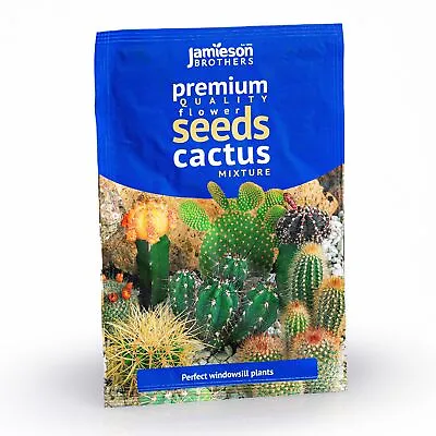 Cactus Mixed House Plant Seeds (Approx. 24 Seeds) By Jamieson Brothers • £2.79