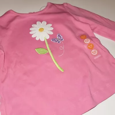 Gymboree 6-12 Mo Butterfly Blossoms Top Flower Shirt Vintage NWT  • $10.34