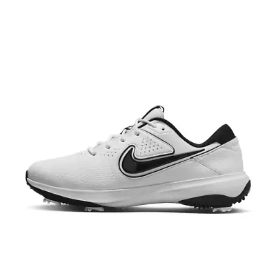 Nike Victory Pro 3 Men's Golf Shoe Size 10 Next Nature White Black DV6800-110 • $69.99