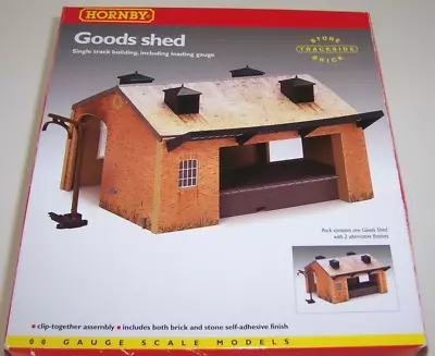 Unused (New) Hornby R8002 OO Gauge Goods Shed All Parts Sealed In Opened Box • £7.99