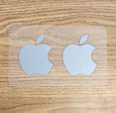 Apple Stickers 2 Logo Space Gray Genuine MacBook Air IPad Bumper Window Decal • $4.96