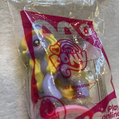 HTF 2012 McDonald’s Happy Meal Toy My Little Pony Lily Blossom #6 NIP • $12