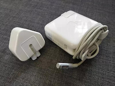 Used Genuine Original Apple A1344 60W MagSafe Power Adapter US UK Plug Connector • $32.99