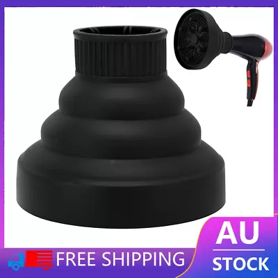 Silicone Collapsible Hair Diffuser For Blow Dryer Curly Wavy Universal Foldable • $13.99