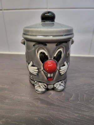 £24 • Buy Vintage Dusty Bin Money Box 1980 Original 321 Ceramic 12.5cm R.MOSS. I.T.O Rare 