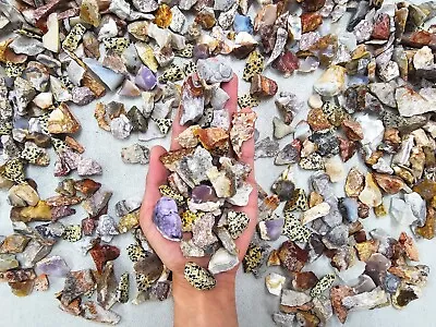 Exotic Crystals Sluice Mix Tiny Crushed Natural Crystal Rocks & Tumbling Stones • $8