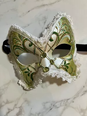 Hand Painted Venezia Mask Made In Italy Vintage Masquerade Ball • $29