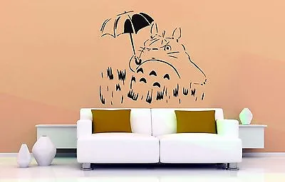 Wall Vinyl Sticker Decal Anime Manga Hayao Miyazaki Totoro VY183 • $27.99