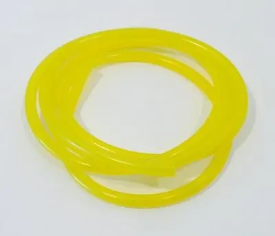 2 Feet Tygon Clear Yellow Gas Fuel Line ID 1/4  OD 3/8  (HS8) • $10.25