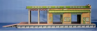 O Scale MARX Freight Terminal-Tin Lithograph-29  Long Very Nice Condition W/Ramp • $39.95