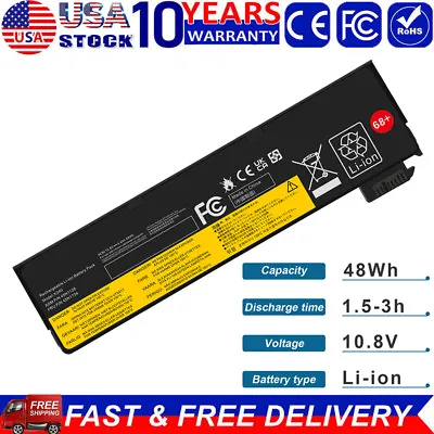 Battery For Lenovo ThinkPad X240 X250 X260 T440 T440S T450 45N1134 45N1776 68+ • $24.99