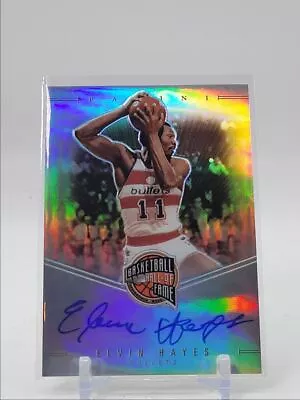 Elvin Hayes 2021-22 Panini Hall Of Fame Class Of 1990 Silver Prizm Auto Q0028 • $1