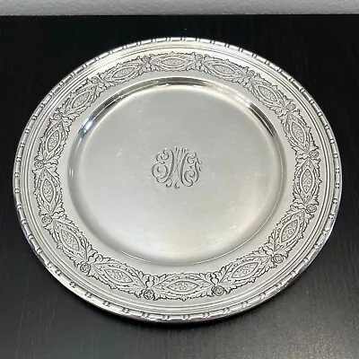 R Wallace & Sons Bread & Butter Plate Monogrammed Sterling Silver 6in 2899-9 • $124.99