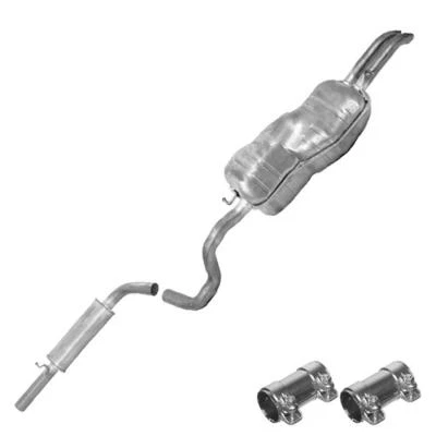 $238.74 • Buy Resonator Pipe Muffler Exhaust System Kit Fits: 1999-2005 VW Jetta 2.0L
