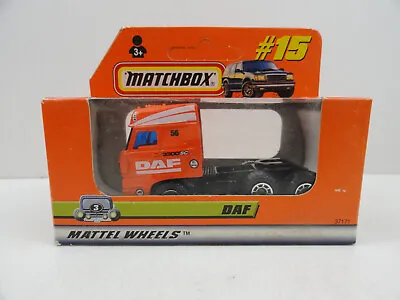 1999 Matchbox International #15 DAF 3300 Space Cab (Orange) In Box • $9.99