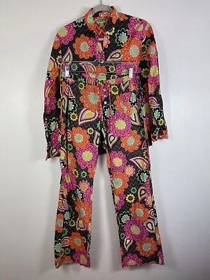 Vera Bradley Ziggy Zinnea Floral Pajama Set Size Small • $29.99