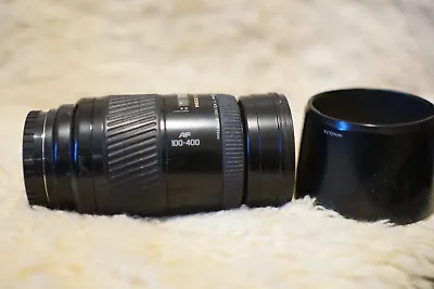 MINOLTA AF ZOOM 100-400mm F4.5-6.7 Lens Alpha Mount  Excellent Condition • $200