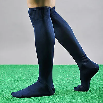 1 Pair Long Socks Warm Comfortable Men Over Knee Sports Socks Good Elasticity • £6.80