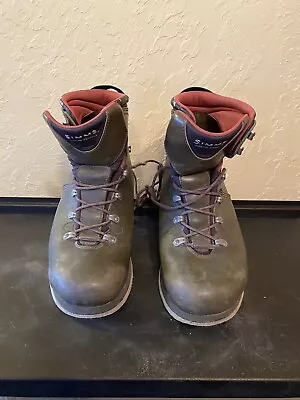 Simms Wading Boots Size 13 • $29.99