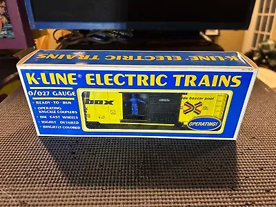 K-Line K7008 O Gauge Railbox Operating Boxcar LN In Original Box • $14