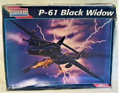 Monogram #7546 P-61 Black Widow 1:48 Scale New - Open Box • $24