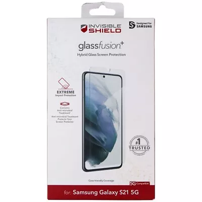 ZAGG InvisibleShield (GlassFusion+) For Samsung Galaxy S21 (5G) - Clear • $8.75