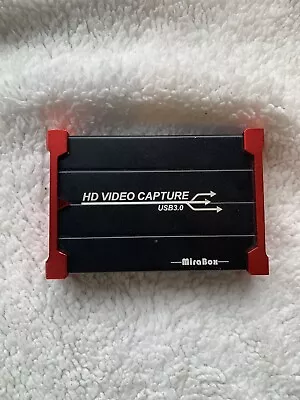Mirabox Capture Card For Streaming RecordingUsb3.0 HDMI Game Video Capture Card • £0.99