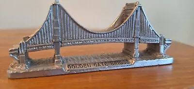 Metal Golden Gate Bridge Architecture Souvenir Building Replica • $49