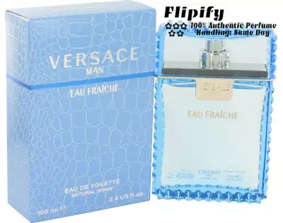 Versace Man Cologne Eau Fraiche EDT For Men By Versace • $56.59