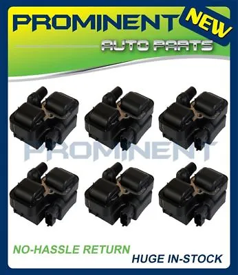 Set Of 6 Ignition Coils UF359 On Plug For Mercedes-Benz C CL CLK ML Class • $53.72