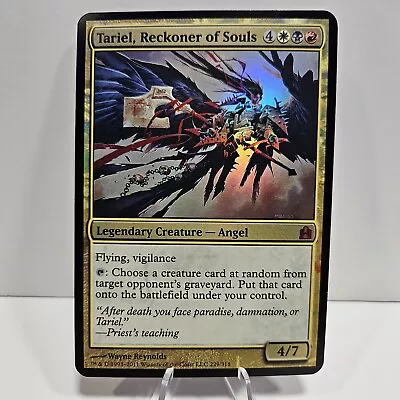 Tariel Reckoner Of Souls OVERSIZED FOIL 1x Commander 2011 MtG SP/NM • $1.99