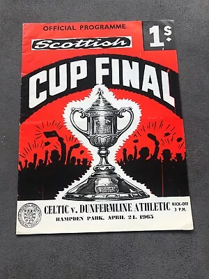 Celtic V Dunfermline  24th April 1965 Scottish Cup Final • £5.99