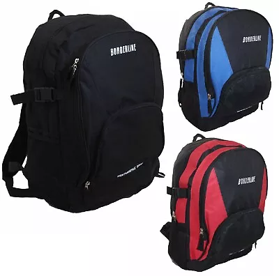 Mens Boys A4 Backpack Sports Work Gym School Rucksack Travel Bag Large 17  Girls • £10.99