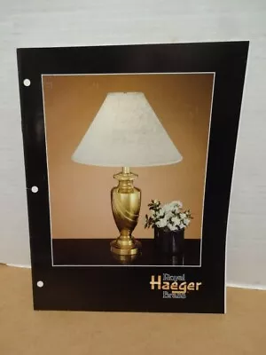 Haeger 1990 Royal Haeger Brass Lamps Catalog  Price Sheet • $15.15